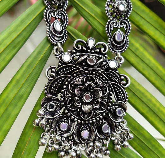 beautiful oxidized jewelry set