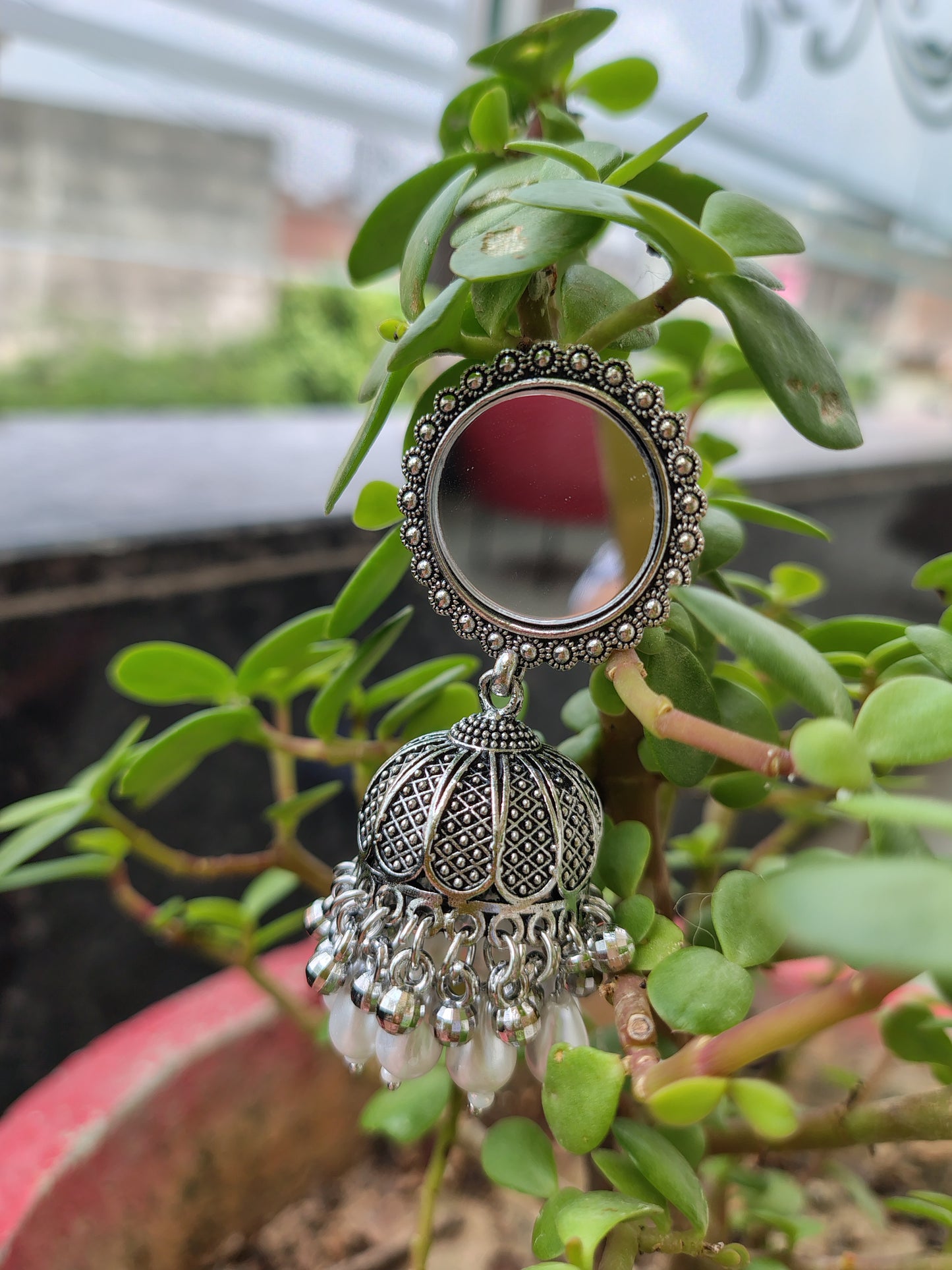 Jhumka earrings
