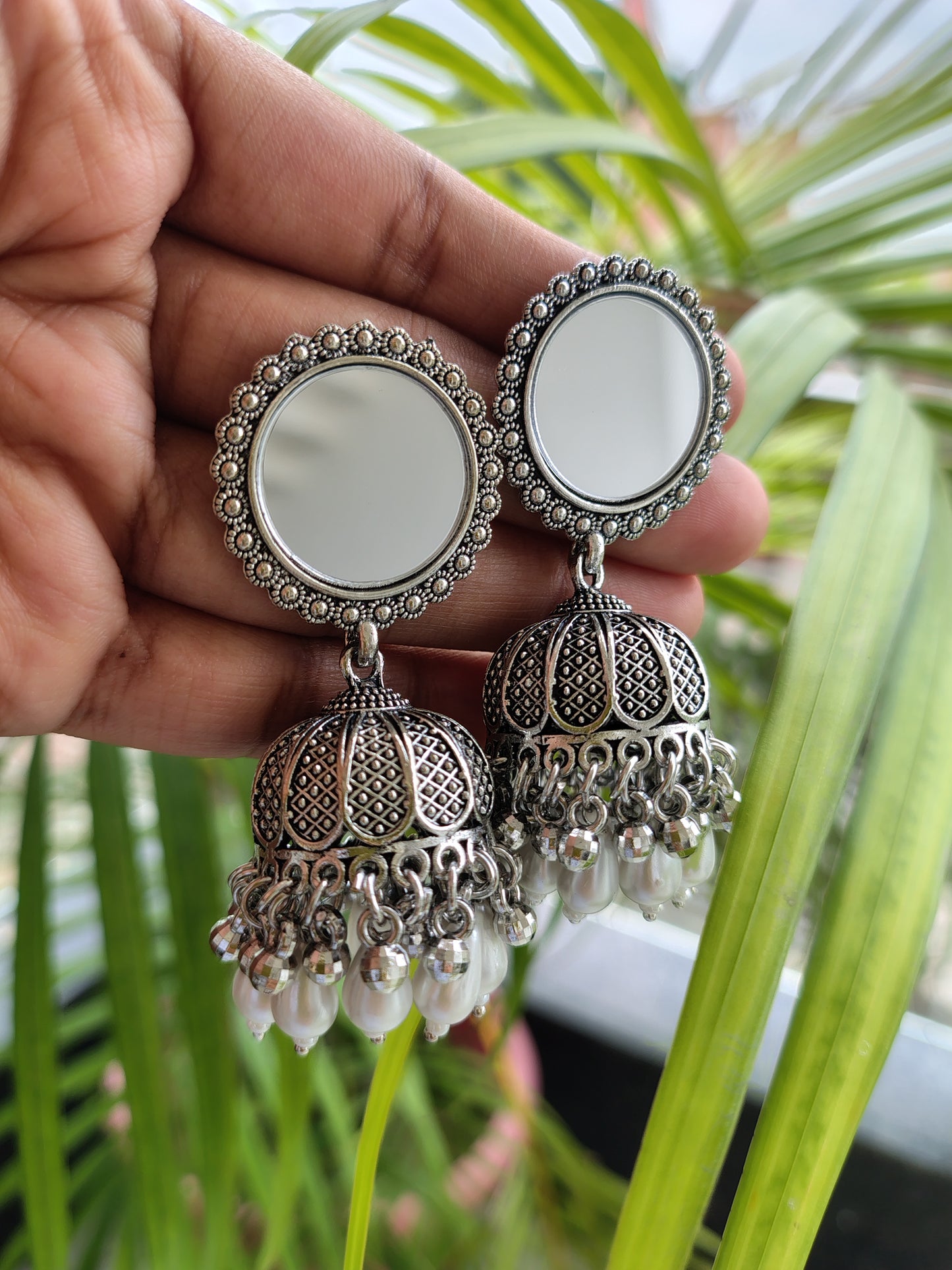 Jhumka earrings