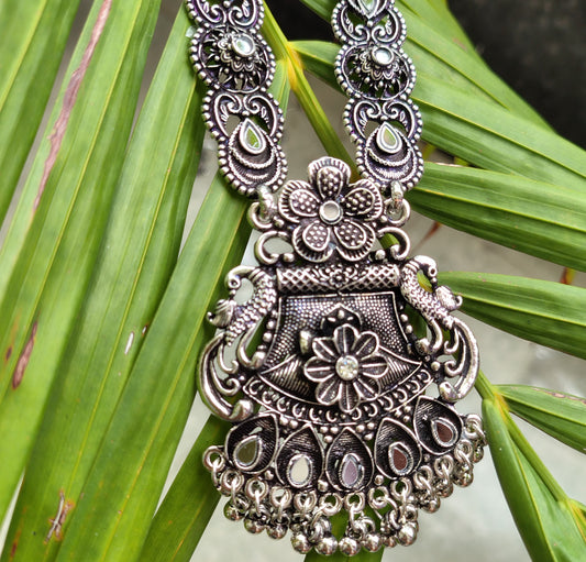 oxidized jewelry set