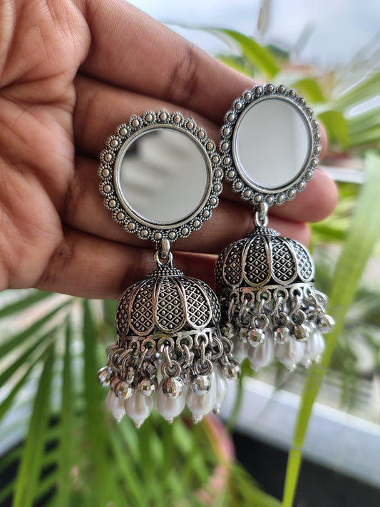 Jhumka earrings